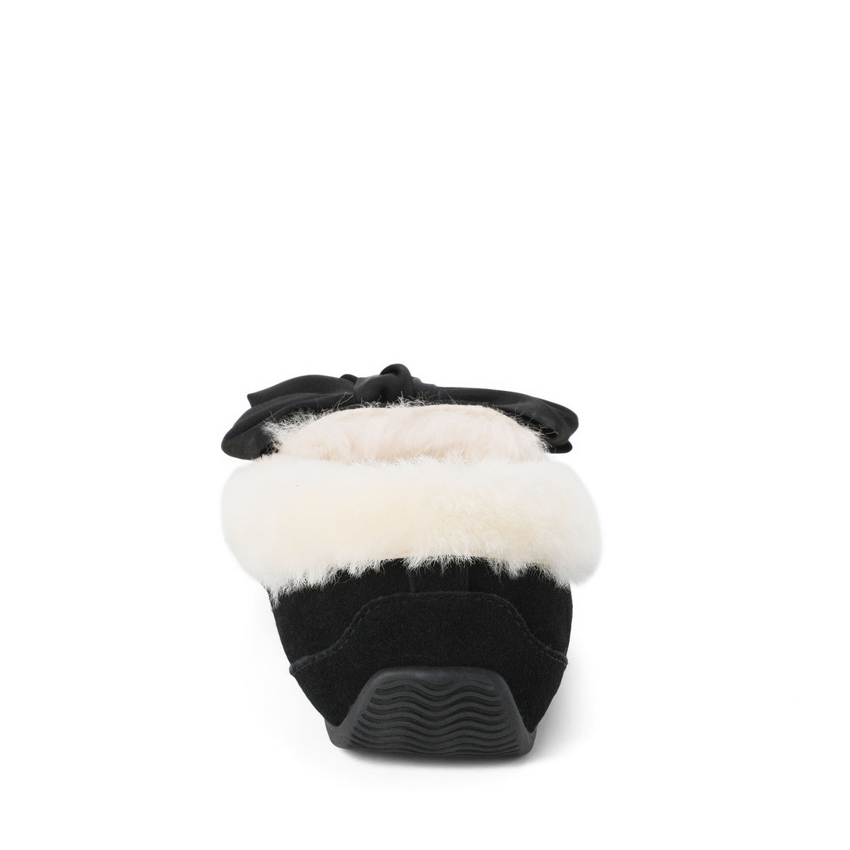 Women's Mel Dream Bow Genuine Shearling Moccasin - US 1219