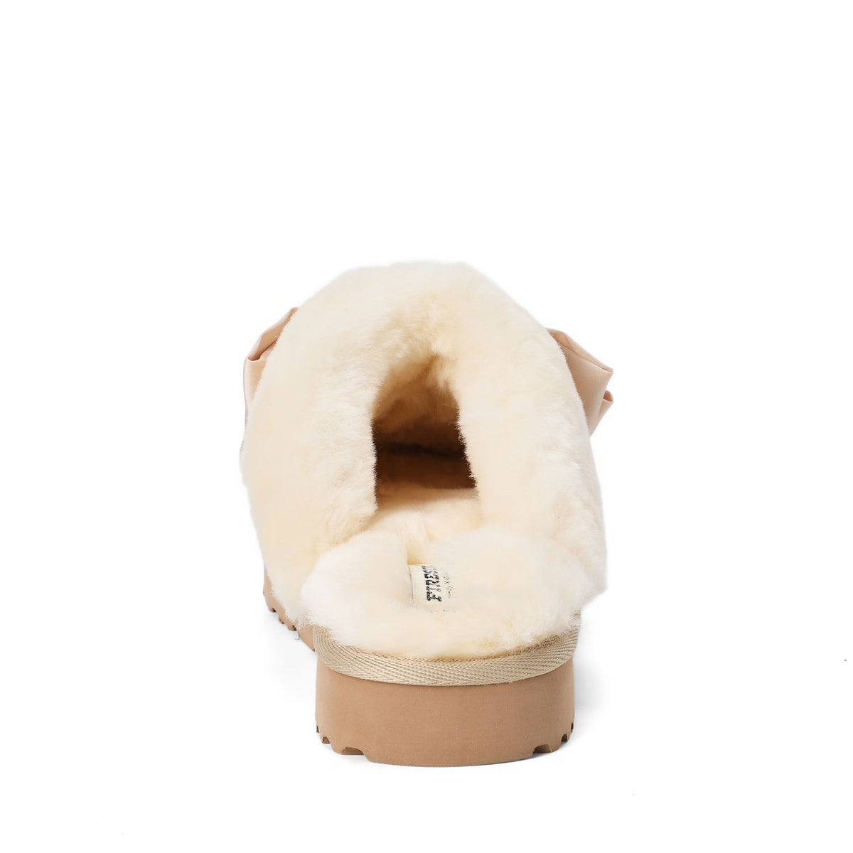 Women's Sydney Dream Bow Genuine Shearling Scuff - US 0936