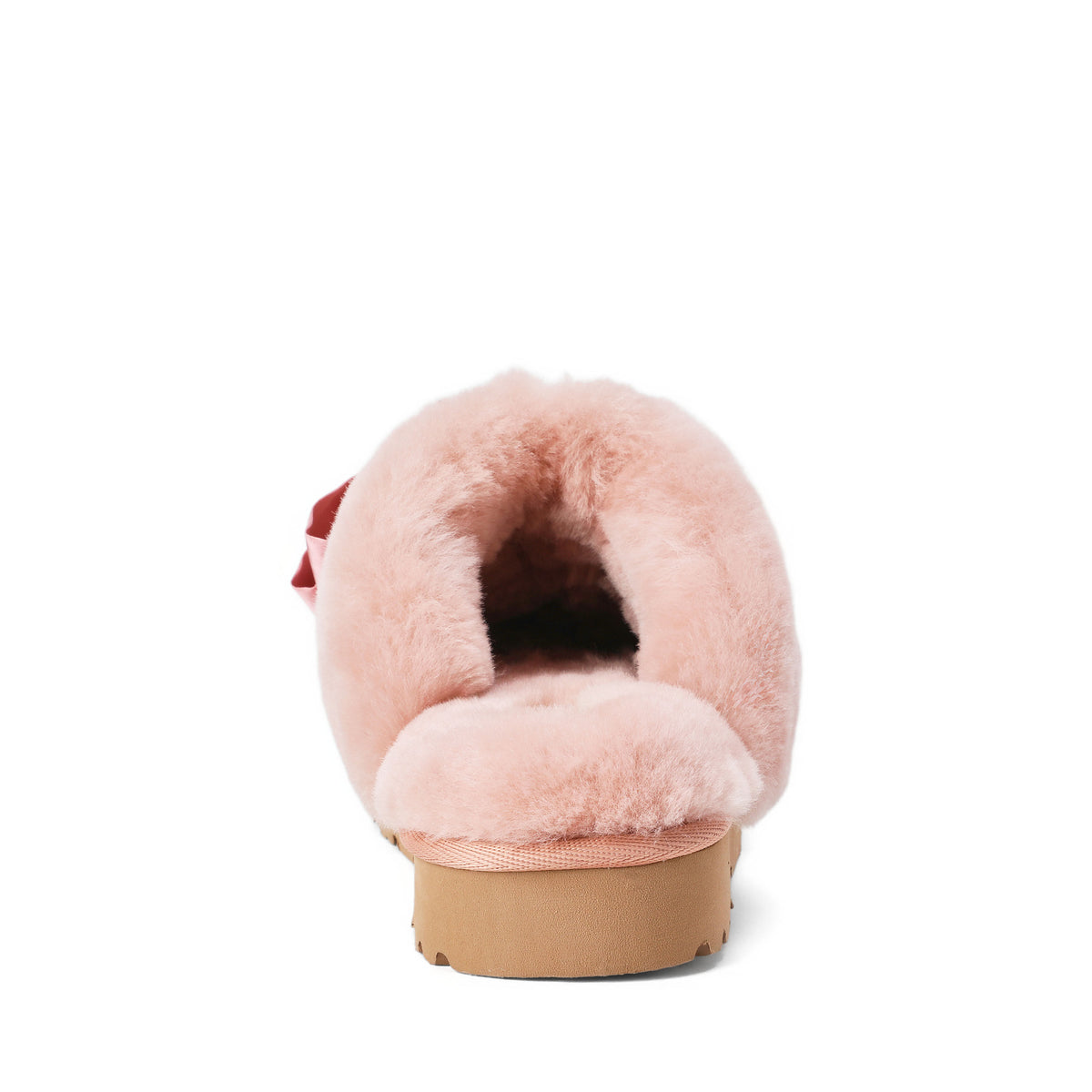 Women's Sydney Dream Bow Genuine Shearling Scuff - US 3288