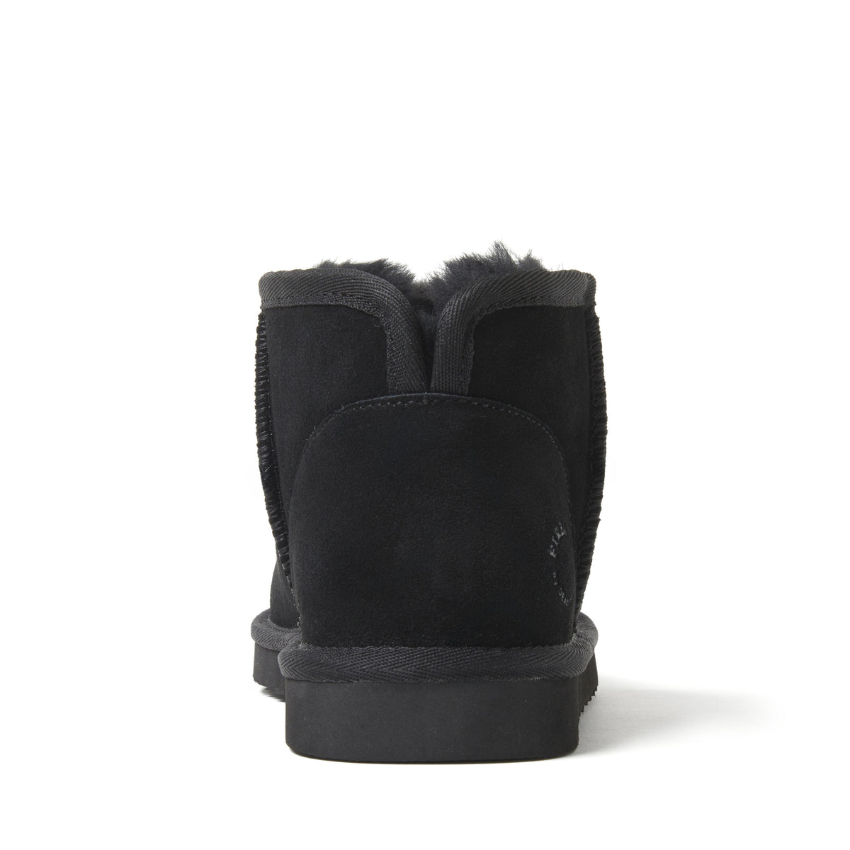 Women's Fireside by Dearfoams Riverland Genuine Shearling Micro Bootie - US 8846
