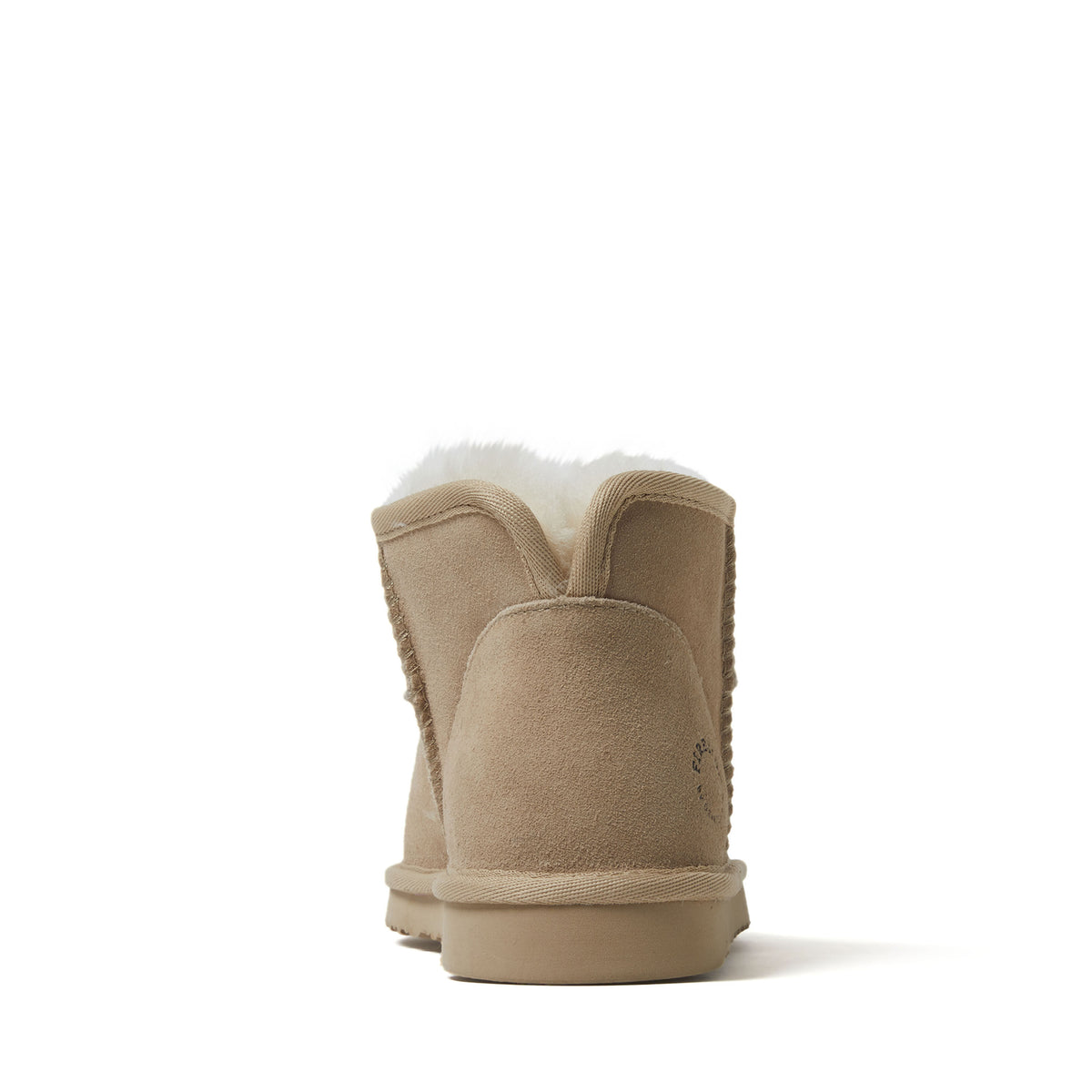 Women's Fireside by Dearfoams Riverland Genuine Shearling Micro Bootie - US 8032
