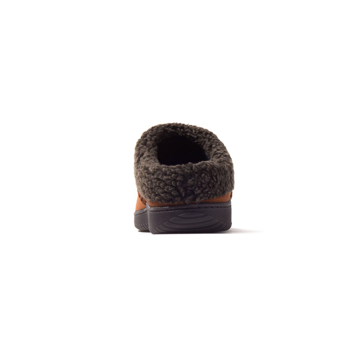 Men's Marshall Microsuede Moc Toe Clog With Berber Cuff - US 3713