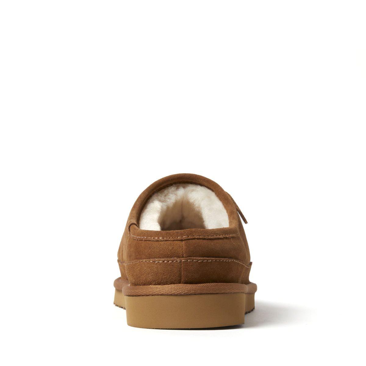 Men's Fireside by Dearfoams Grafton Quilted Genuine Shearling Clog - US 7727