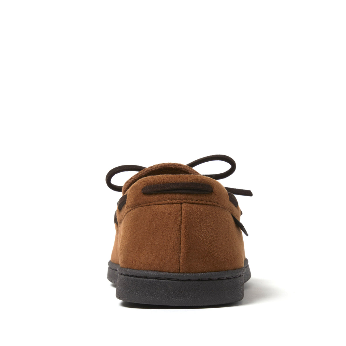Men's Toby Microsuede Moccasin with Tie and Whipstitch - US 4053