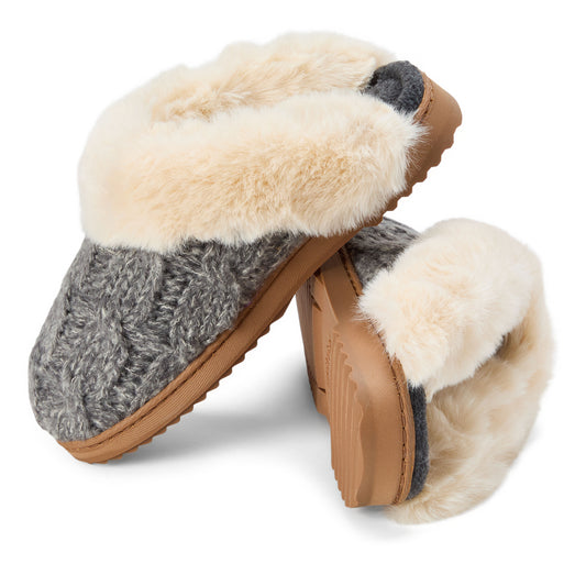 Women's Nicki Cable Knit Scuff - US 8884
