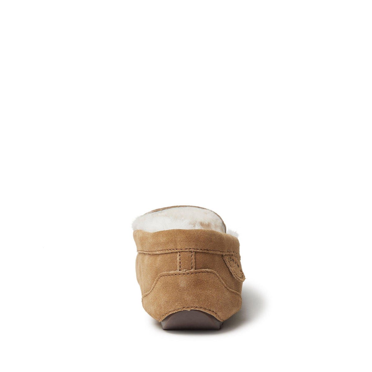 Women's Fireside by Dearfoams Mel Genuine Shearling Moccasin - US 6280