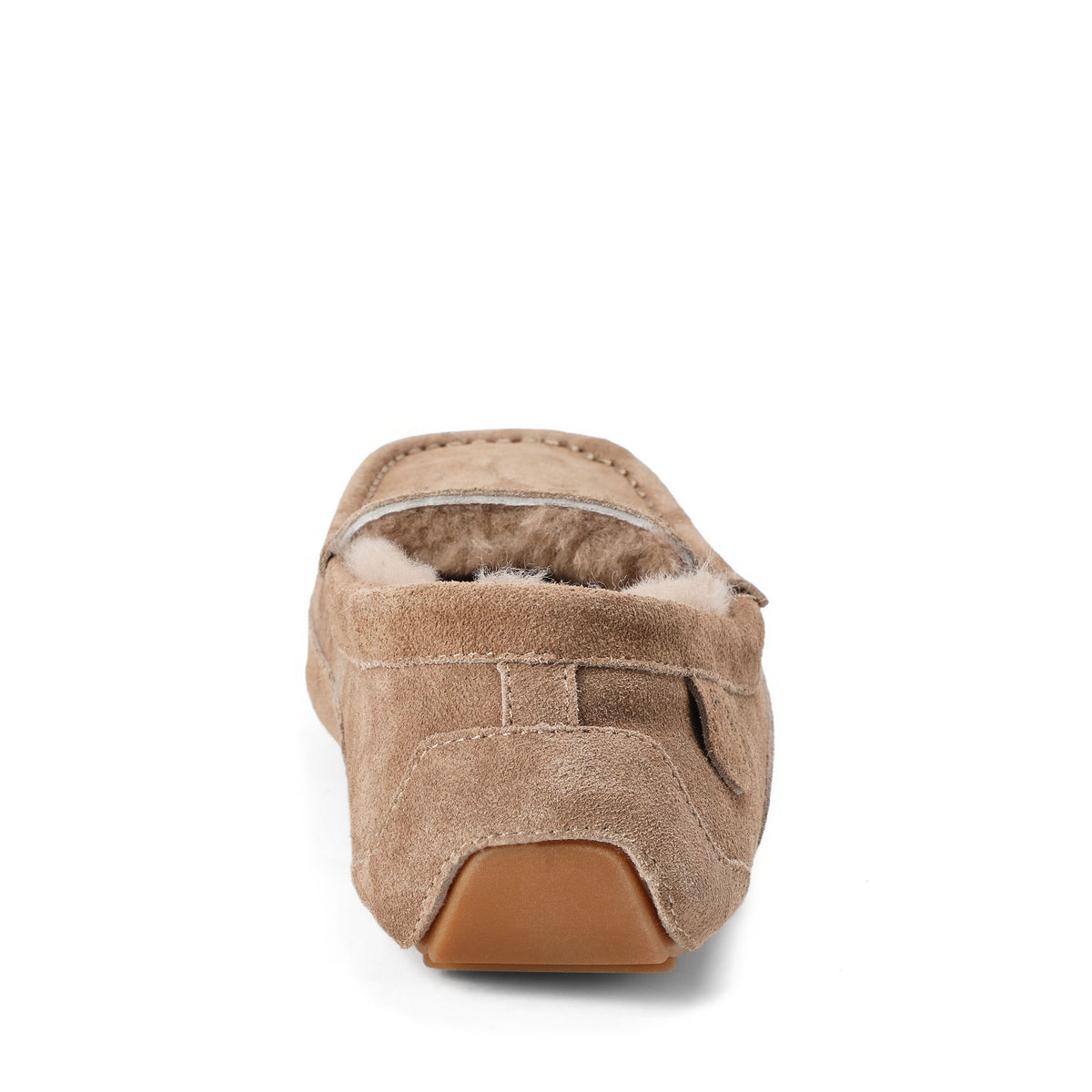 Men's Fireside by Dearfoams Melbourne Genuine Shearling Moccasin Slipper - US 2720