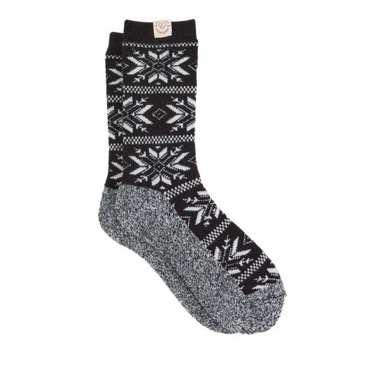 Ladies Star Brushed Heat Sock - US 2958
