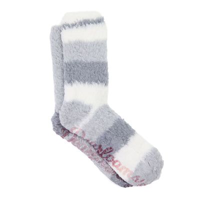 Ladies Stripe Crew Sock 2 Pack - US 1690
