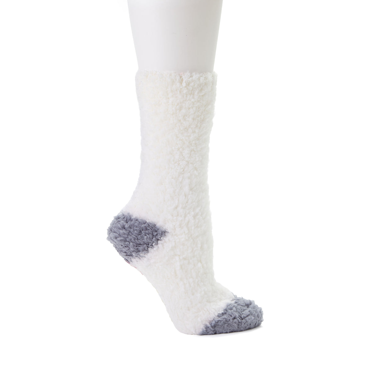 Ladies Solid Cozy Crew Sock 2 Pack - US 2773