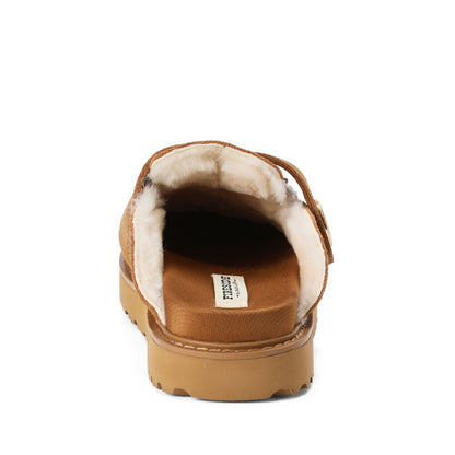 Women's Fireside by Dearfoams Coin Mule - Water Resistant - US 9942