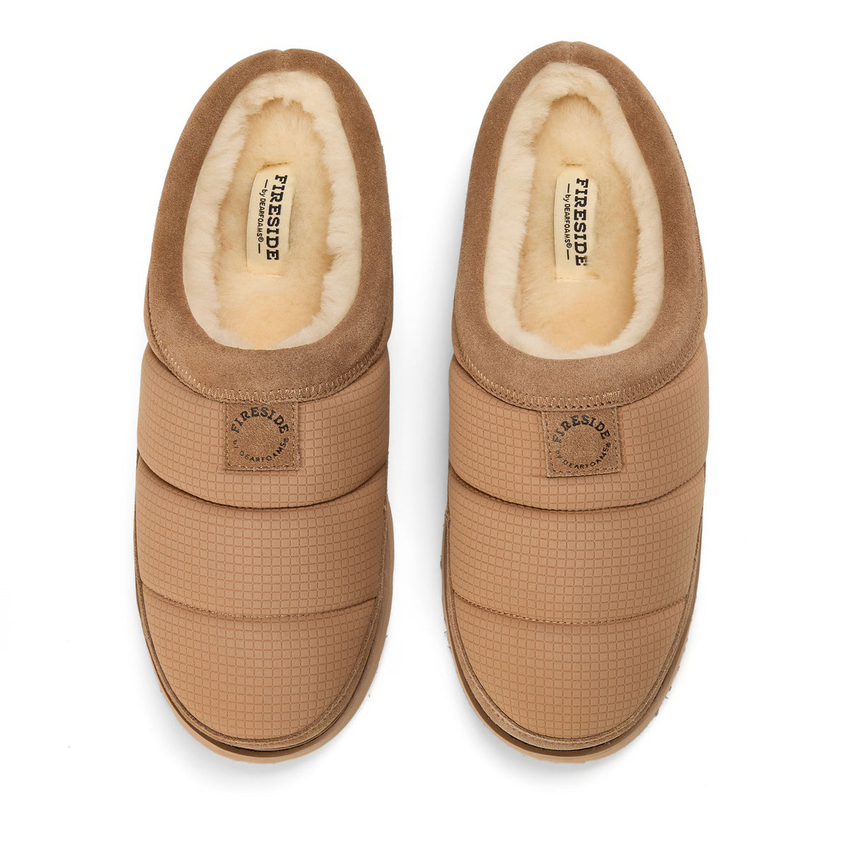 Men's Fireside by Dearfoams Grafton Sport Nylon Puff Clog - Water Repellent - US 2028