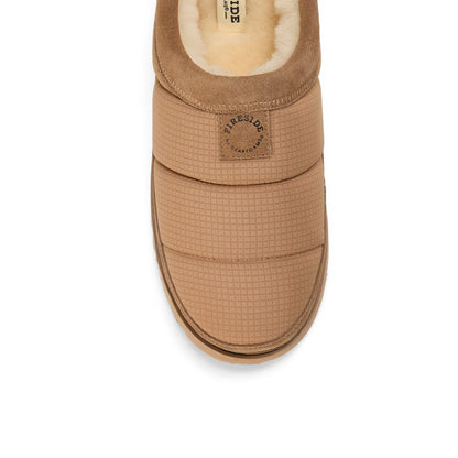 Men's Fireside by Dearfoams Grafton Sport Nylon Puff Clog - Water Repellent - US 2028