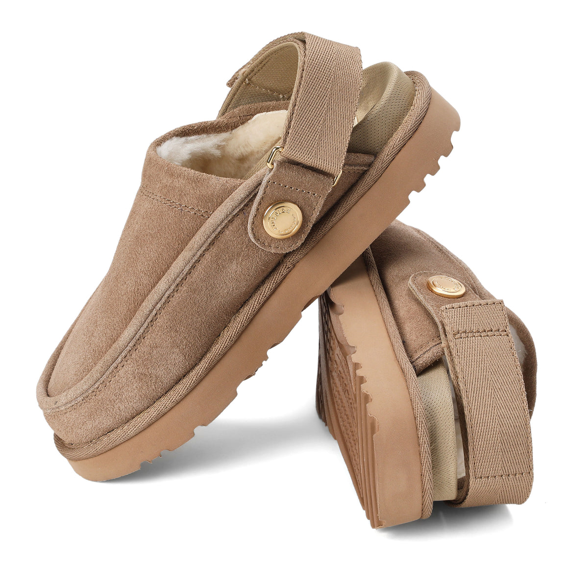 Women's Fireside by Dearfoams Coin Convertible Mule - US 2467