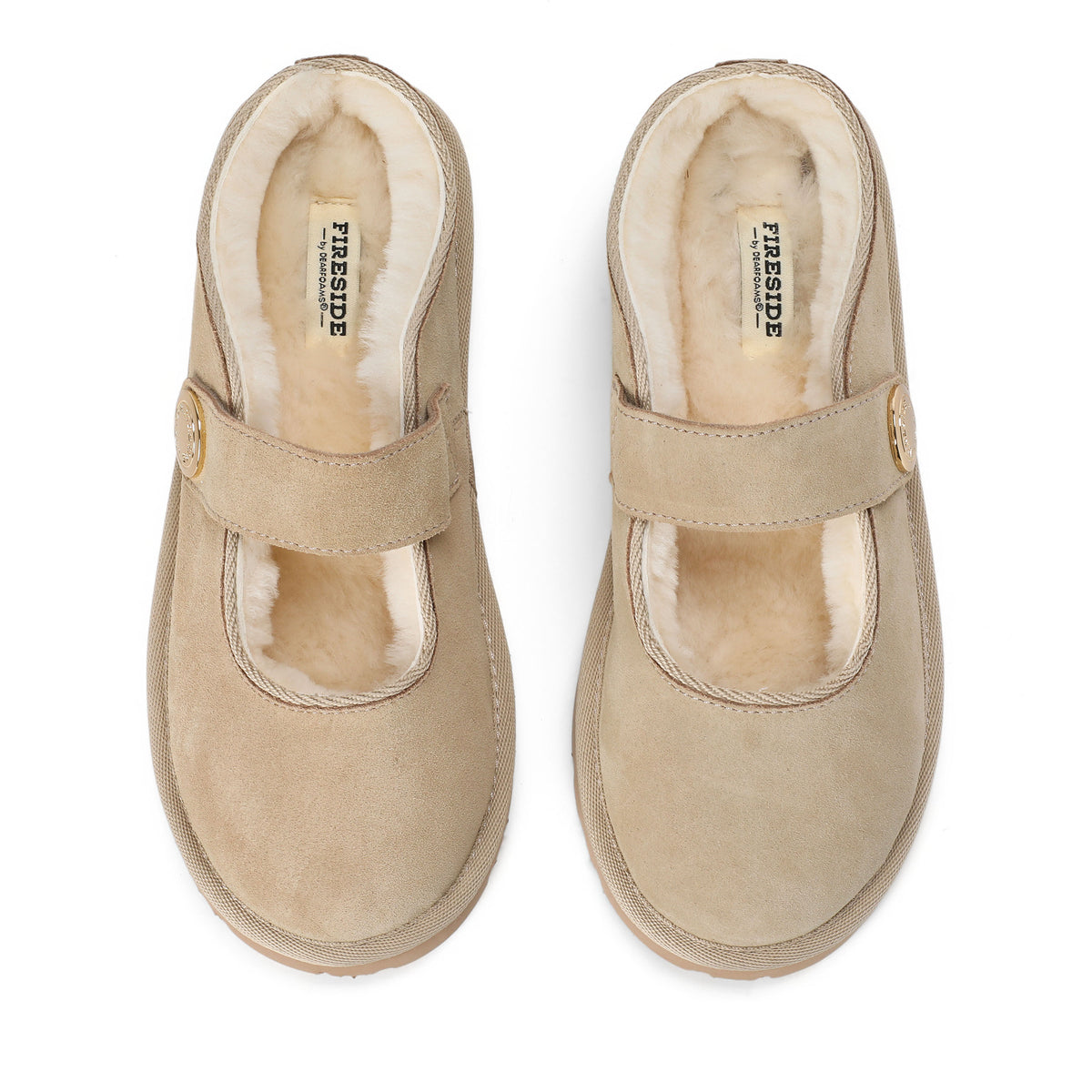 Women's Fireside by Dearfoams Coin Maryjane - US 3962