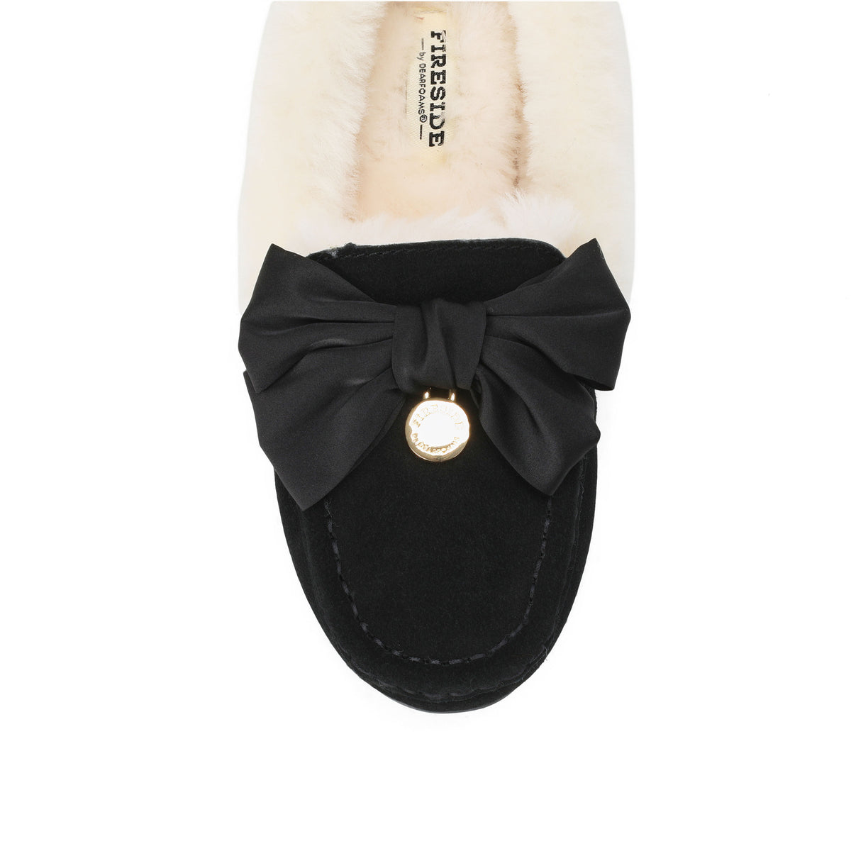 Women's Mel Dream Bow Genuine Shearling Moccasin - US 1219