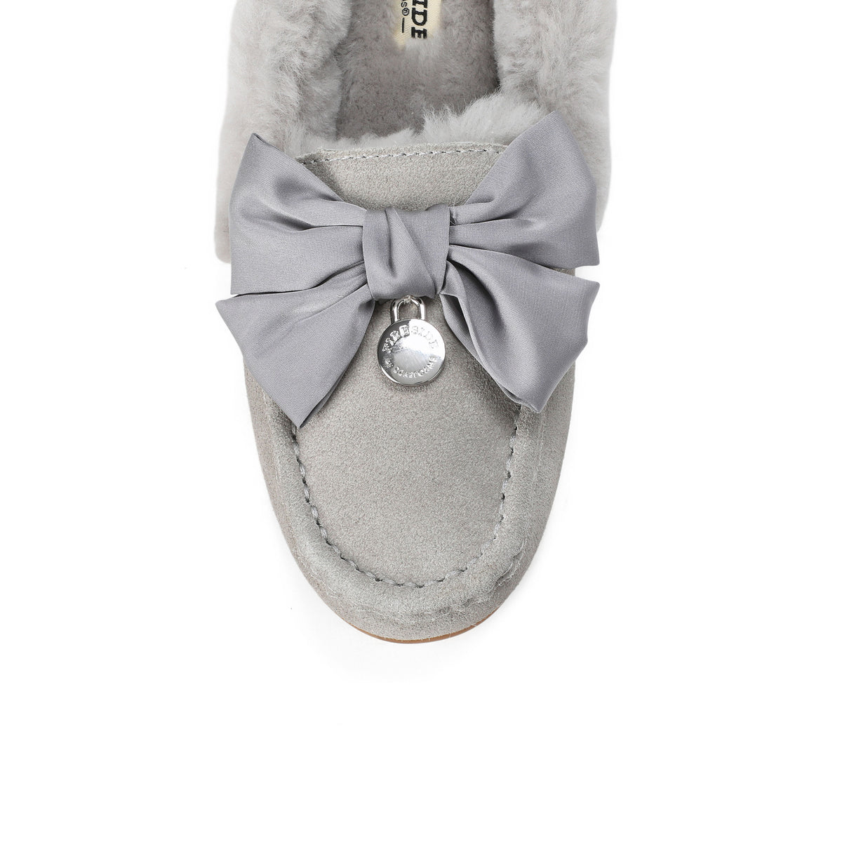 Women's Mel Dream Bow Genuine Shearling Moccasin - US 8590