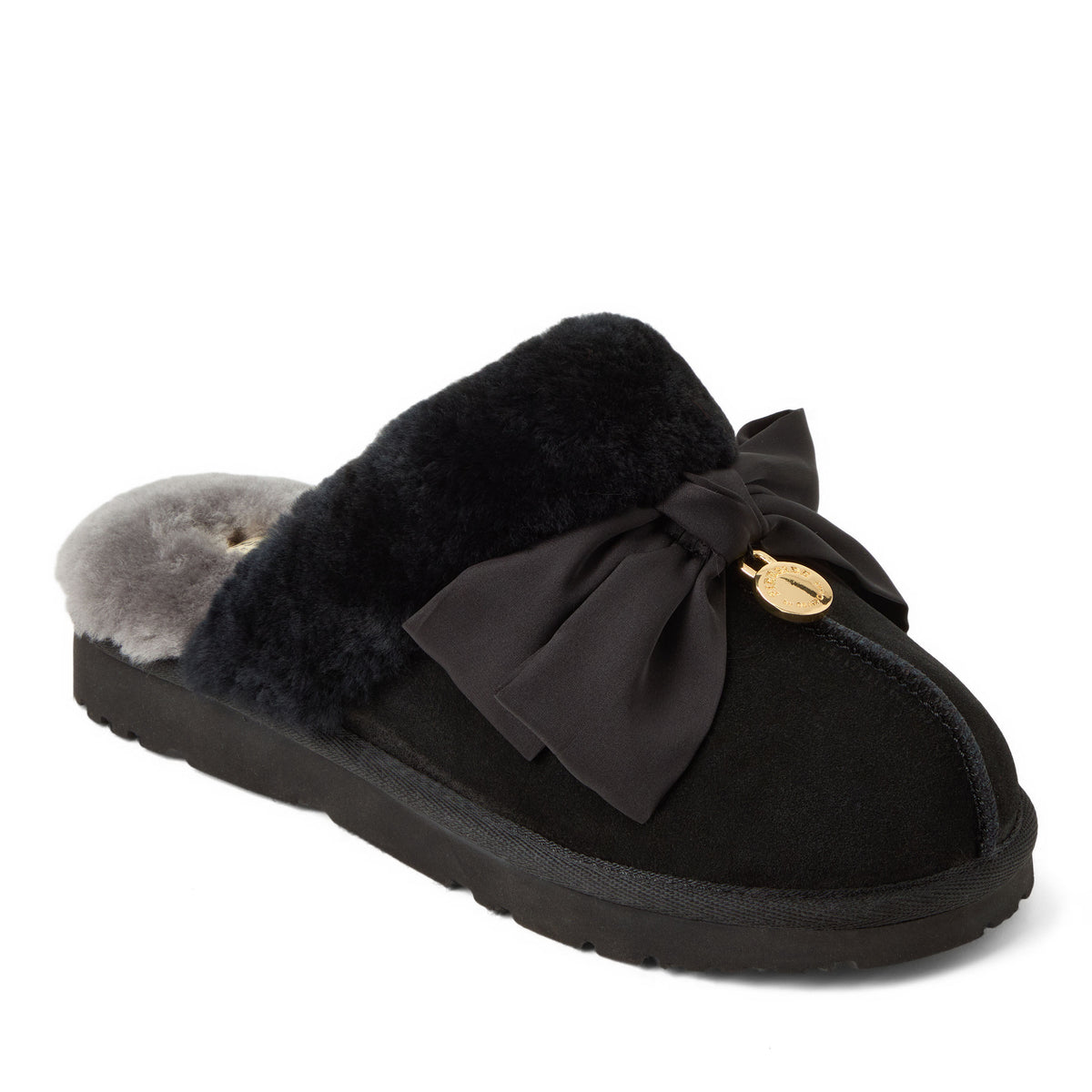 Women's Sydney Dream Bow Genuine Shearling Scuff - US 4778
