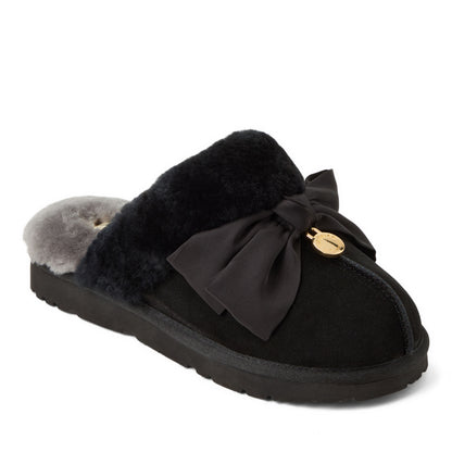Women's Sydney Dream Bow Genuine Shearling Scuff - US 4778