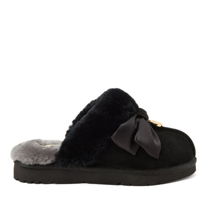 Women's Sydney Dream Bow Genuine Shearling Scuff - US 4778