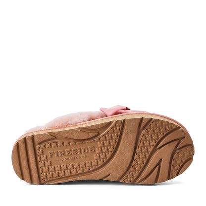 Women's Sydney Dream Bow Genuine Shearling Scuff - US 2967