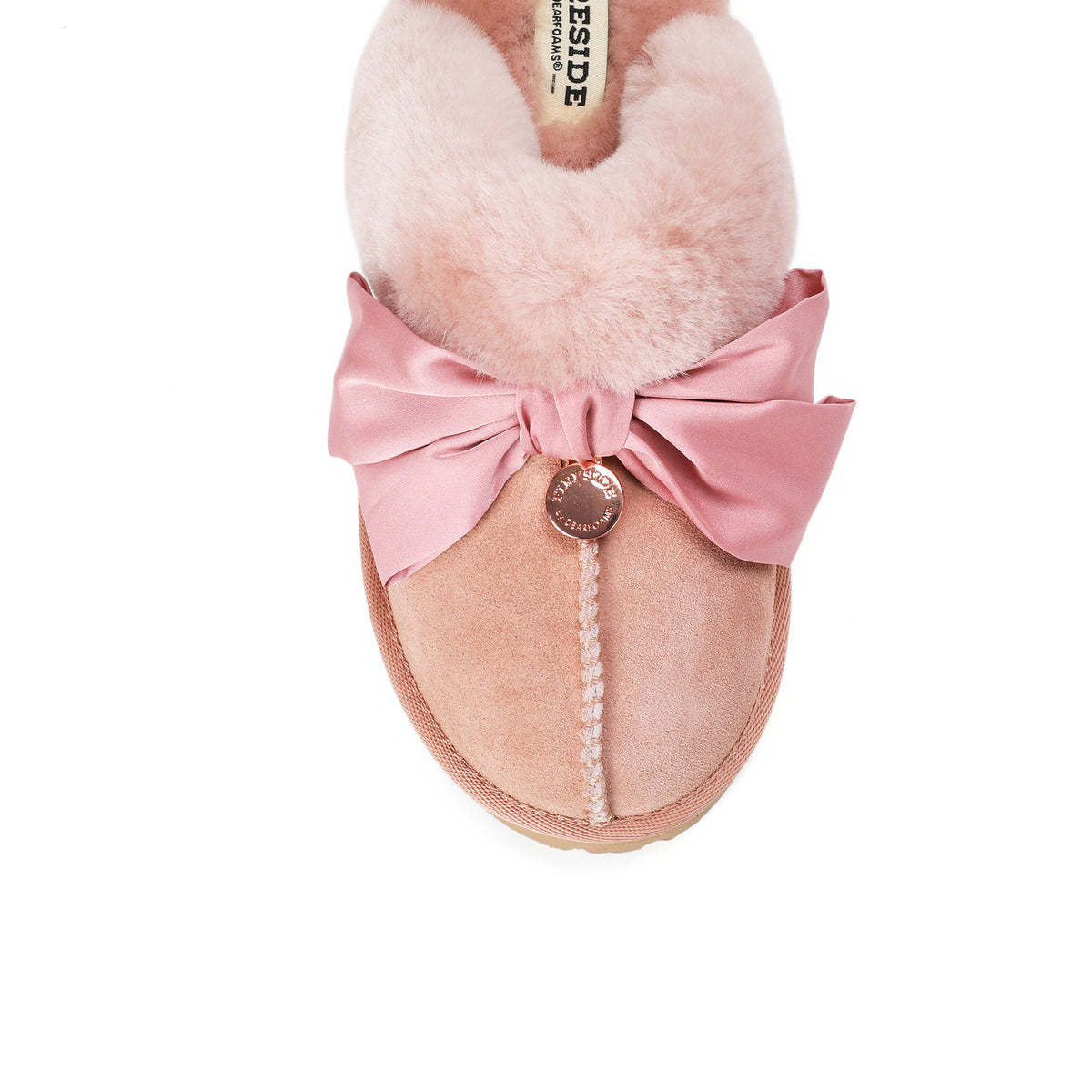 Women's Sydney Dream Bow Genuine Shearling Scuff - US 2967