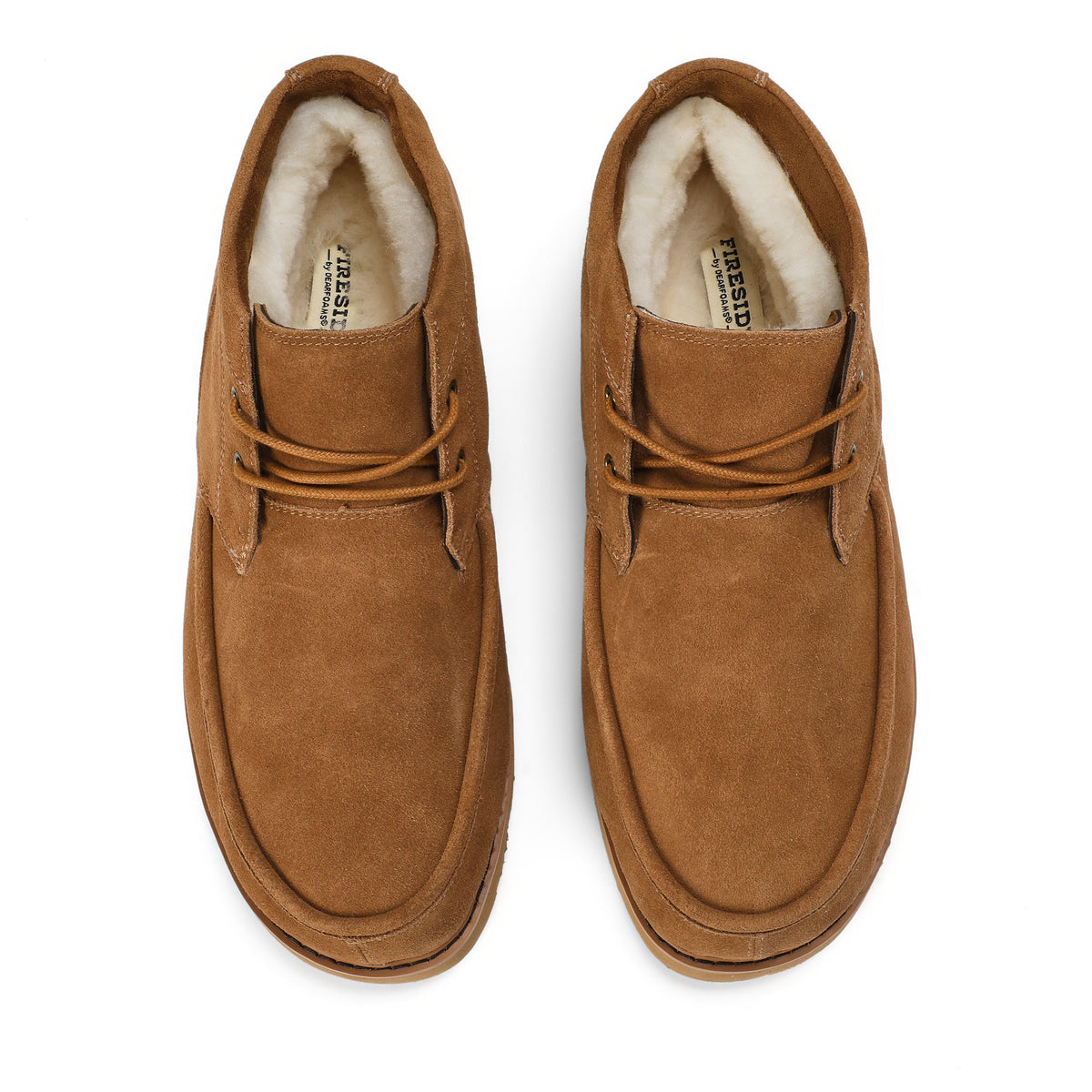 Men's Fireside by Dearfoams Craft Stitch Chukka Boot - Water Resistant - US 5956