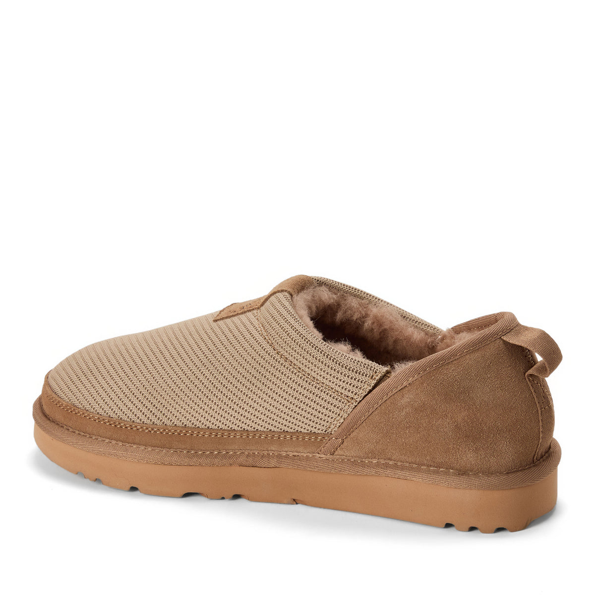 Women's Fireside by Dearfoams Sport Knit And Suede Slip On Shoetie - Water Repellent - US 2651