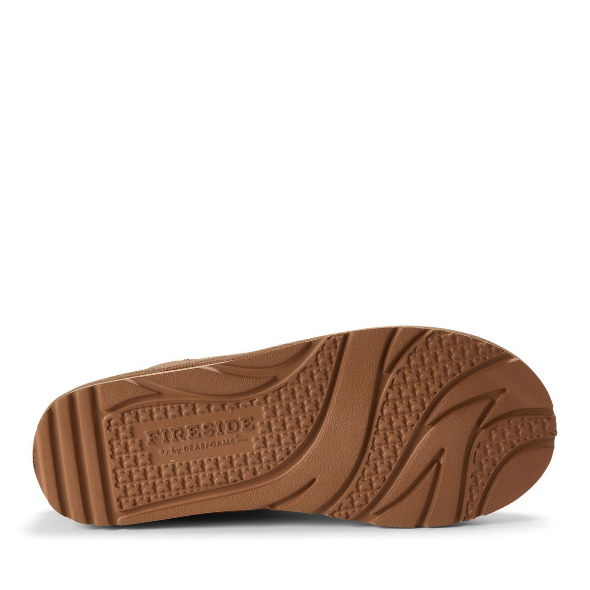 Women's Fireside by Dearfoams Sport Knit And Suede Slip On Shoetie - Water Repellent - US 2651
