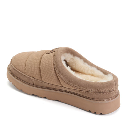 Women's Fireside by Dearfoams Greta Sport Nylon Puff Clog - Water Repellent - US 8881
