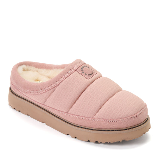 Women's Fireside by Dearfoams Greta Sport Nylon Puff Clog - Water Repellent - US 7355