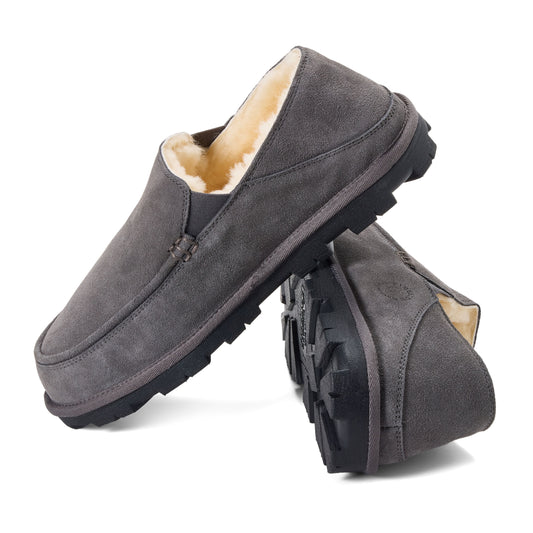 Men's Fireside by Dearfoams Shepparton Loafer - Water Resistant - US 2593