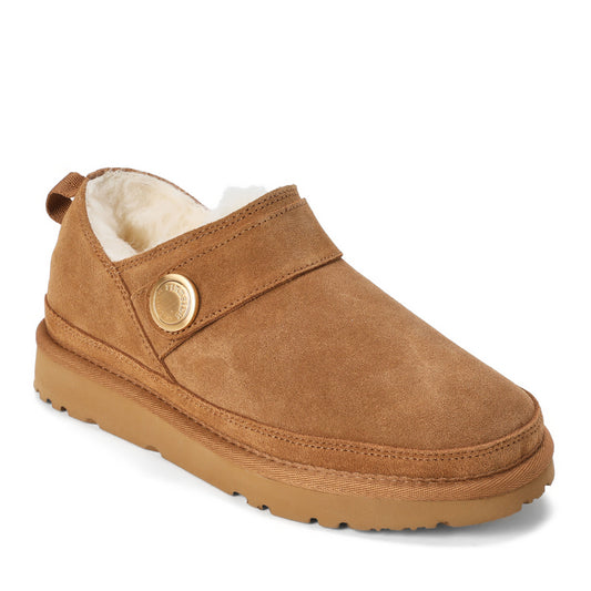 Women's Fireside by Dearfoams Coin Mini Bootie - Water Resistant - US 2297