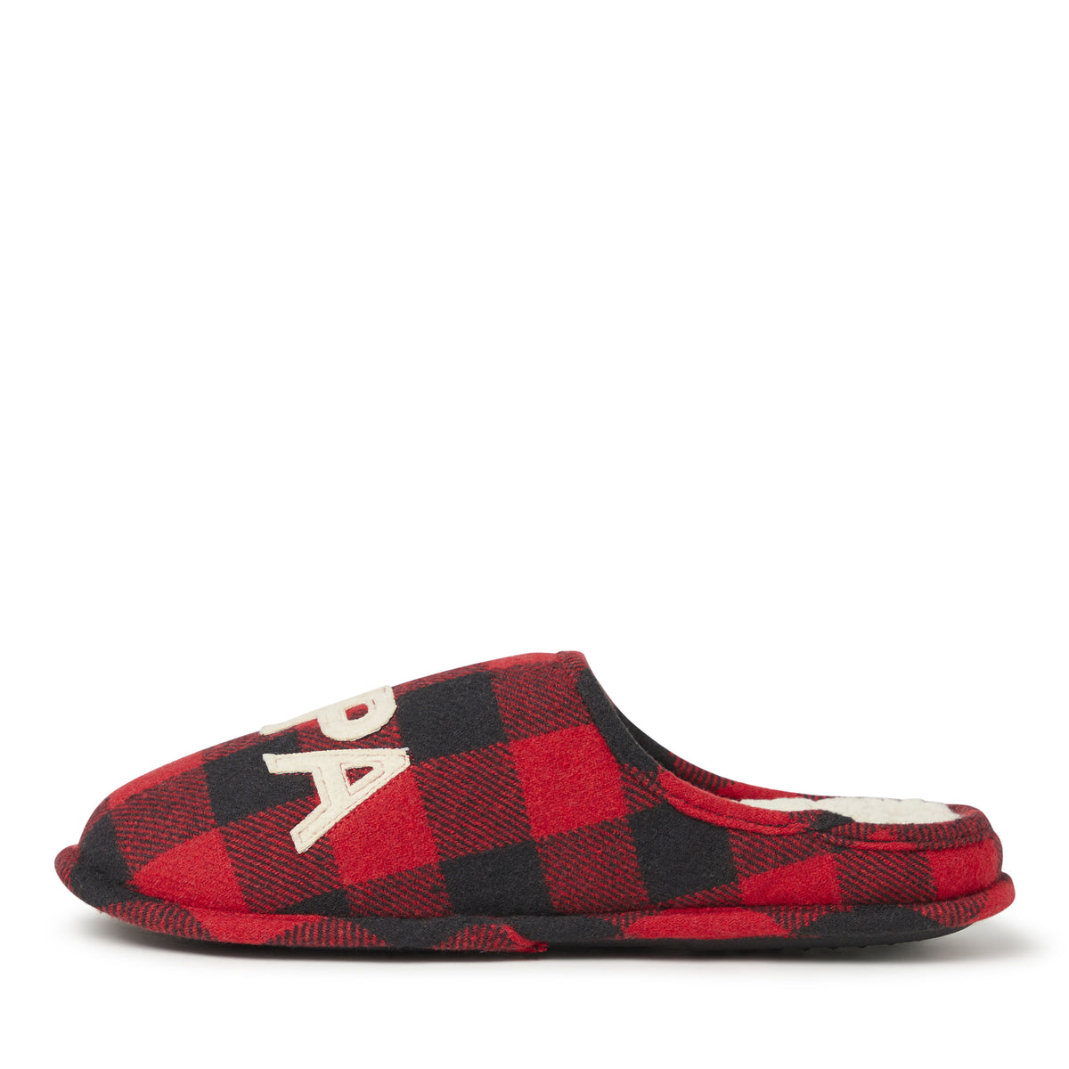 Men's Papa Bear Buffalo Check Clog Slipper - US 2137