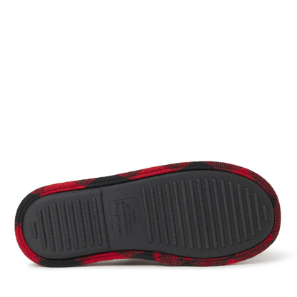 Men's Papa Bear Buffalo Check Clog Slipper - US 2137