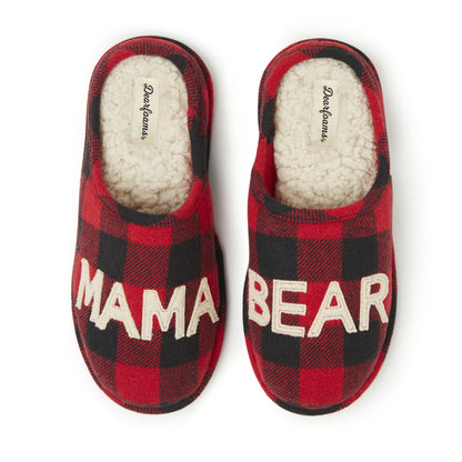 Women's Mama Bear Buffalo Check Clog Slipper - US 2897