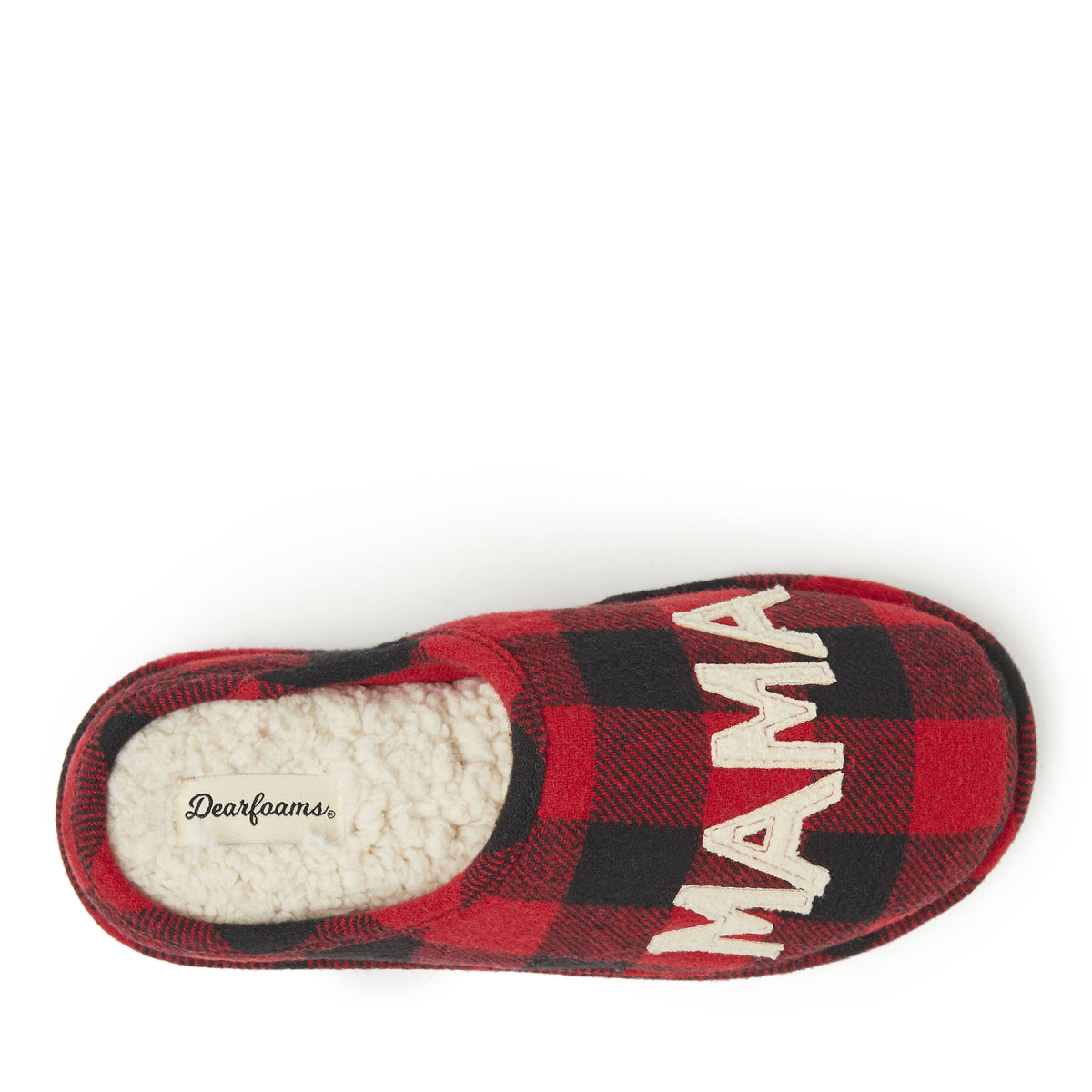 Women's Mama Bear Buffalo Check Clog Slipper - US 2897
