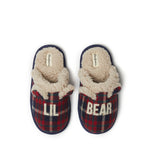 Kids Lil Bear Plaid Scuff - US 3627
