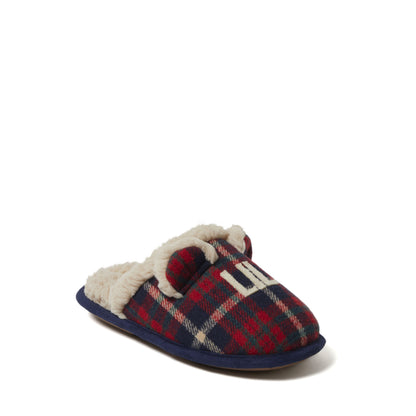 Kids Lil Bear Plaid Scuff - US 3627