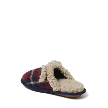 Kids Lil Bear Plaid Scuff - US 3627