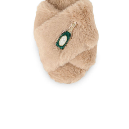Women's Fur Slide - US 9236