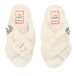 Women's Holiday Fur Slide - US 8958