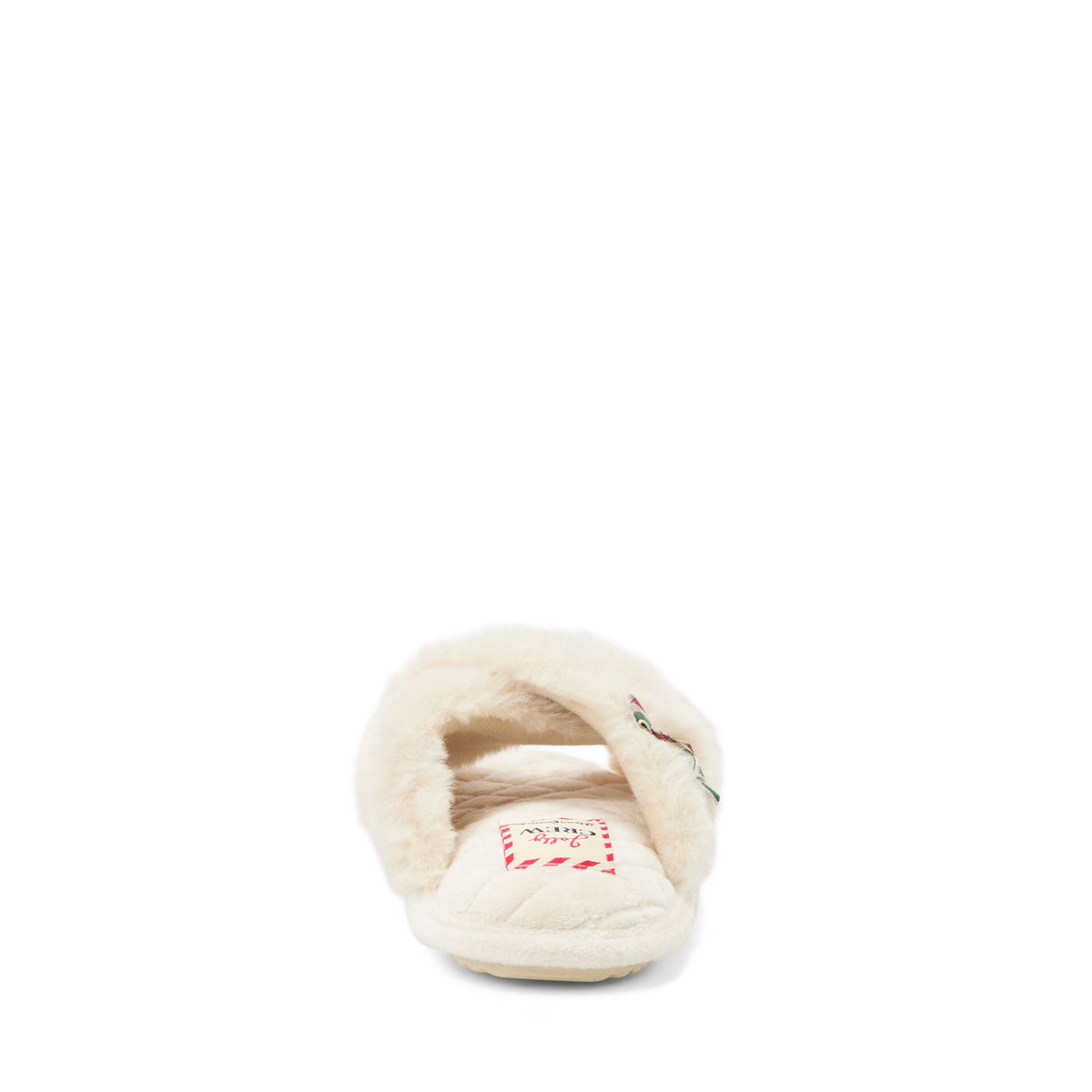 Women's Holiday Fur Slide - US 8958