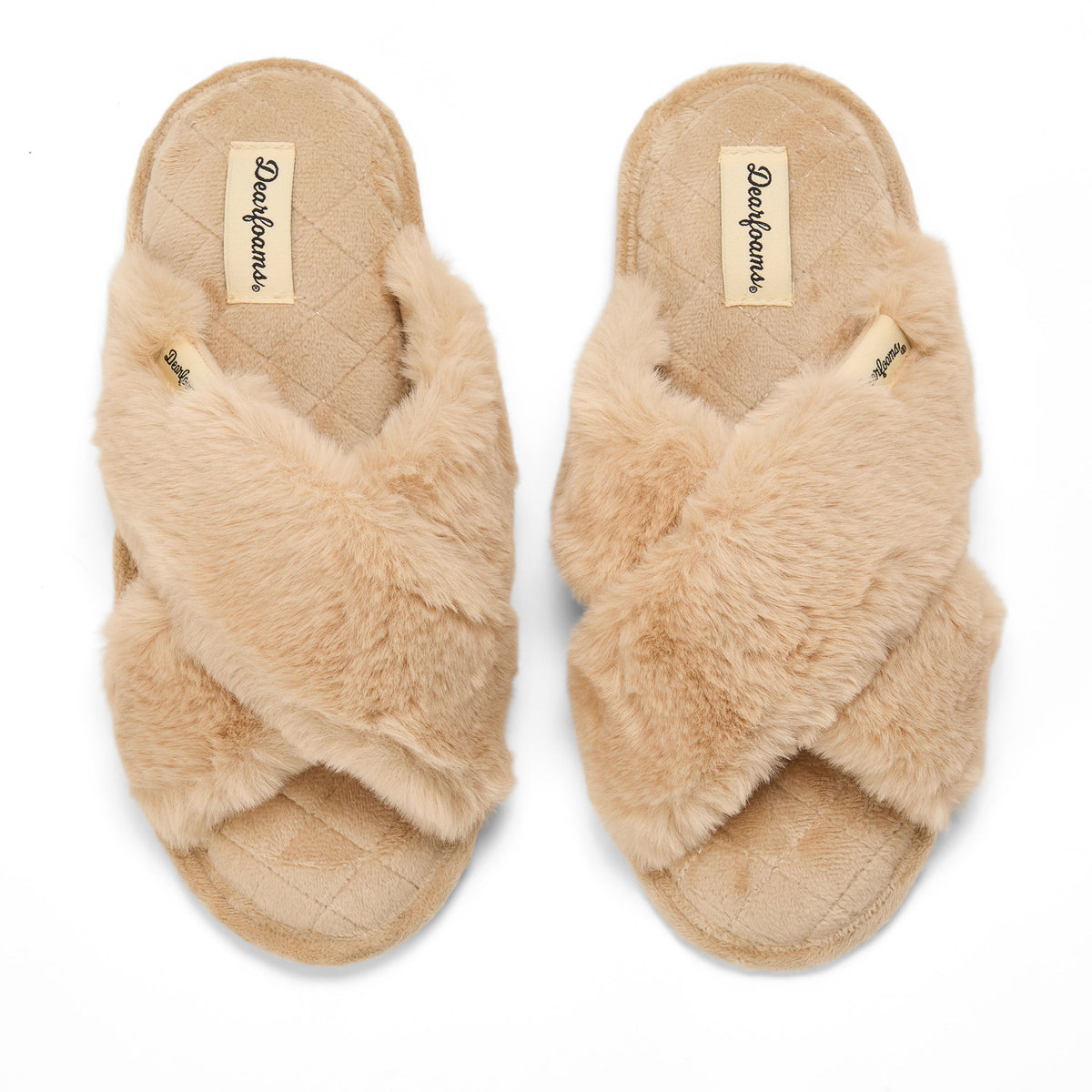 Women's Jessica Furry Crossband Slide Slipper - US 6536