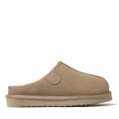 Women's Fireside by Dearfoams Greta Genuine Shearling Clog - Water Resistant - US 8167