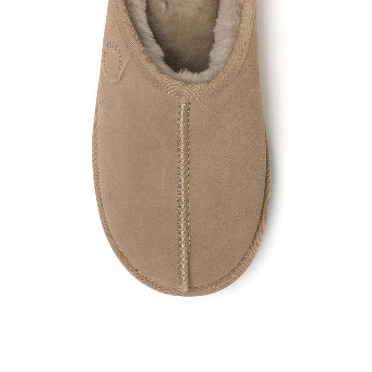 Women's Fireside by Dearfoams Greta Genuine Shearling Clog - Water Resistant - US 8167