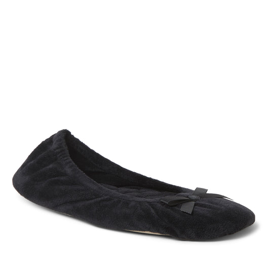 Women's Layla Velour Ballerina Slipper - US 5077
