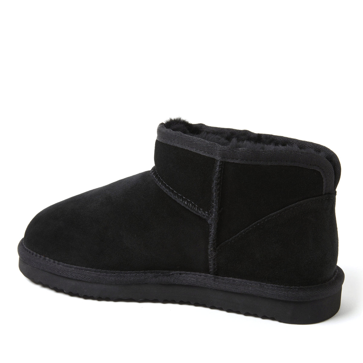 Women's Fireside by Dearfoams Riverland Genuine Shearling Micro Bootie - US 8846