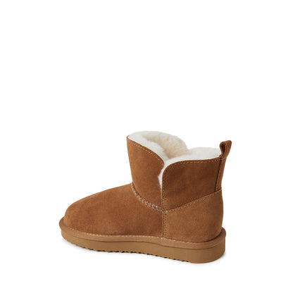 Kid's Fireside by Dearfoams Bunbury Genuine Shearling Boot - US 1209