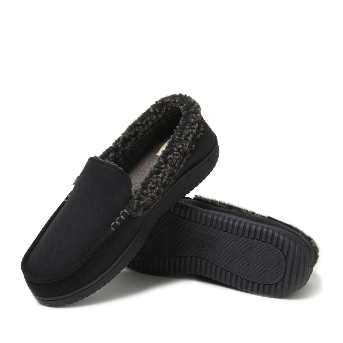Men's Alexander Microsuede Moccasin With Berber Casing - US 5052